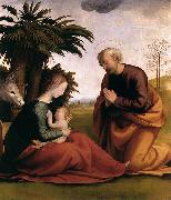 Fra Bartolomeo The Rest on The Flight into Egypt oil